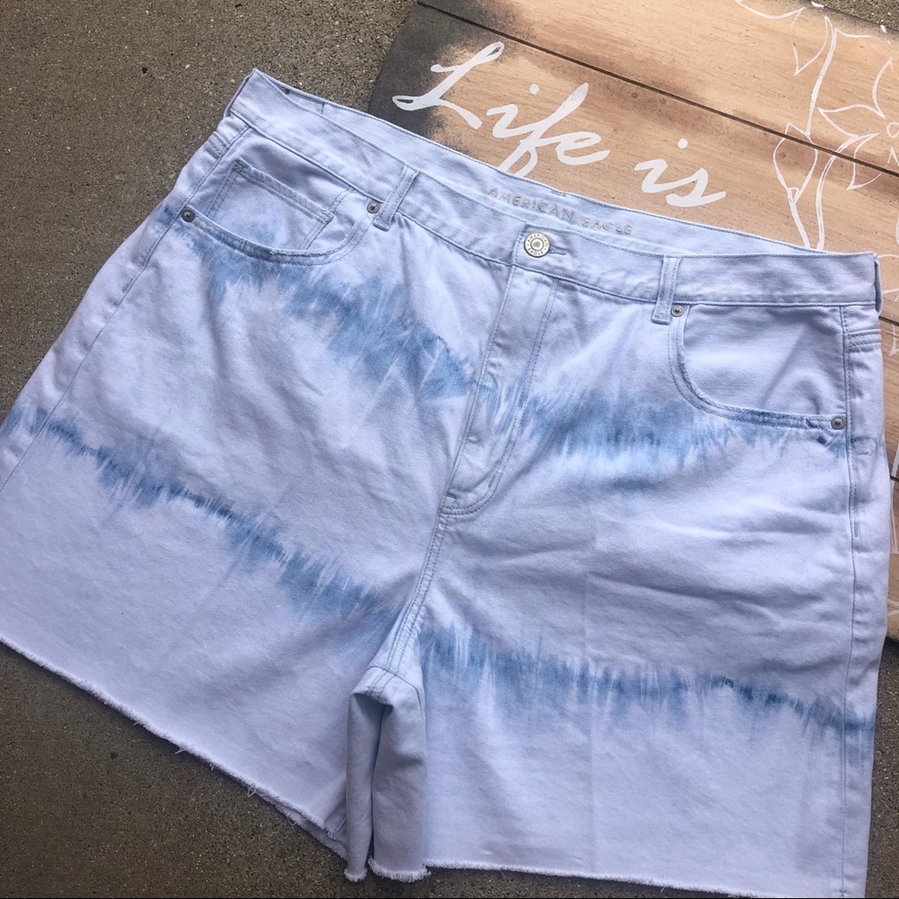 American Eagle Plus Size Jean Shorts - Mom Short Size 22